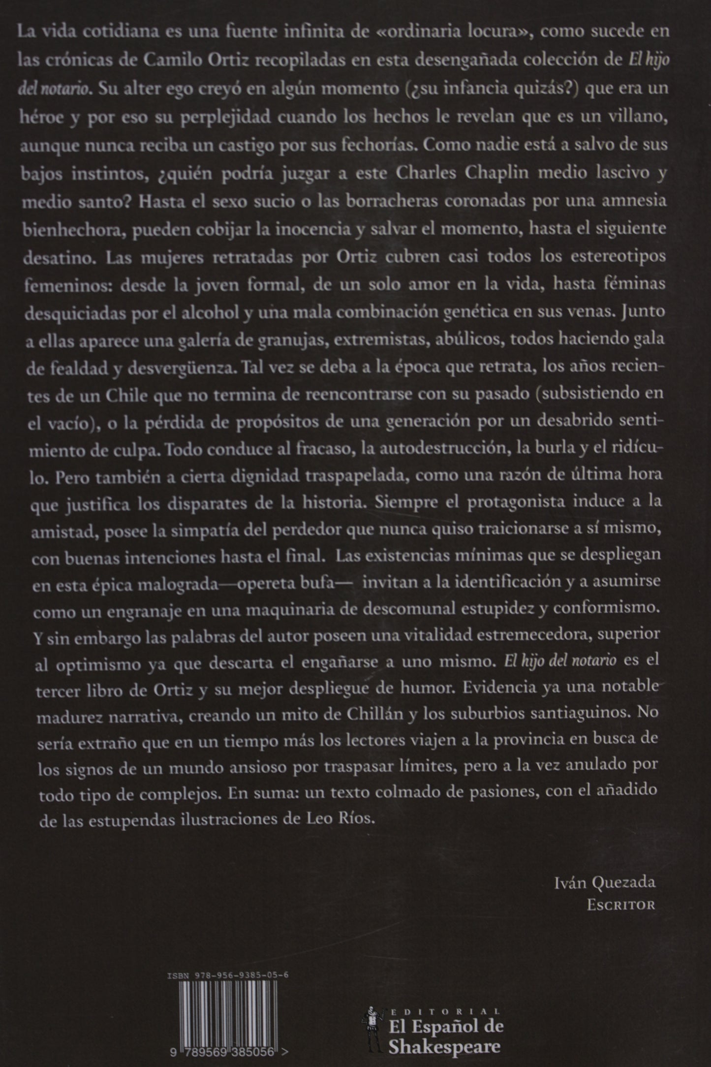 El hijo del notario - Alejandro Camilo Ortiz Fuentes
