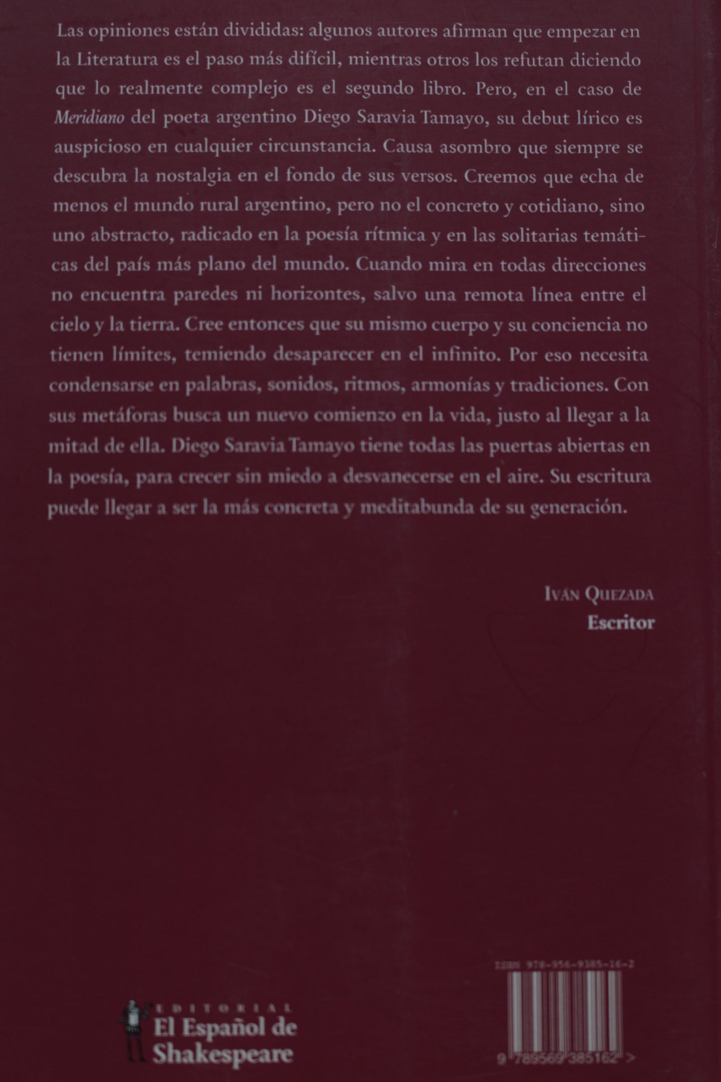 Meridiano - Diego Saravia